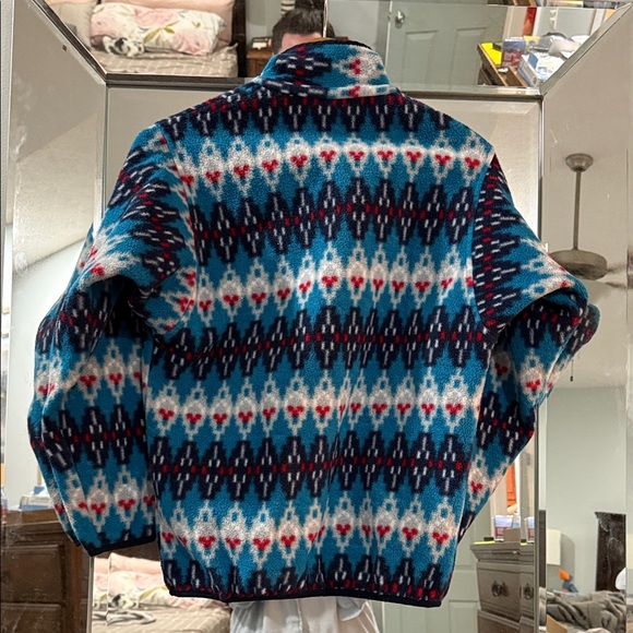 Patagonia - Synchilla Multicolor Patterned Fleece Pullover - Picture 7 of 11